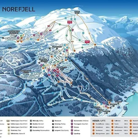 Nyaraló At Norefjell, Ski-inout And Panorama