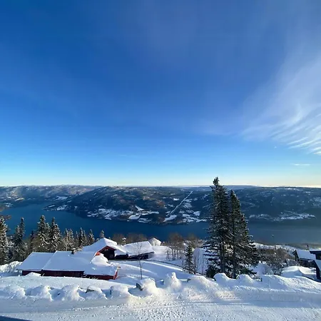 At Norefjell, Ski-inout And Panorama