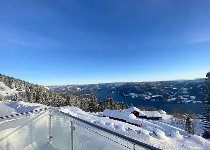 At Norefjell, Ski-inout And Panorama *